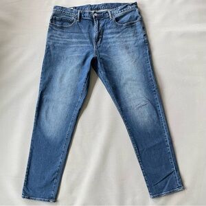 Gap Slim Gapflex Slim Straight Faded Denim Jeans Men’s Size 38x34 EUC